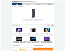 Tablet Screenshot of largeledscreens.com